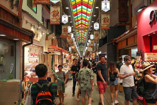 Nishiki Market Brunch Walking Tour (7 Tastings + Brunch) - Nishiki Tenmangu brings a shrine into the route