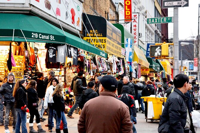 NYC: Chinatown & Little Italy Food Tour with 7 Flavorful Tastings - Chinatown: dumplings, roast pork buns, and street-level detail