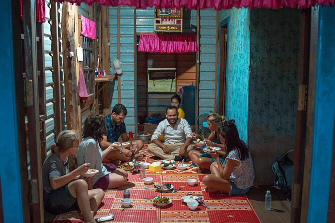 Old Siem Reap Sunset Food Tour by Tuk-tuk - Stop three: Dinner in a family home older than Angkor