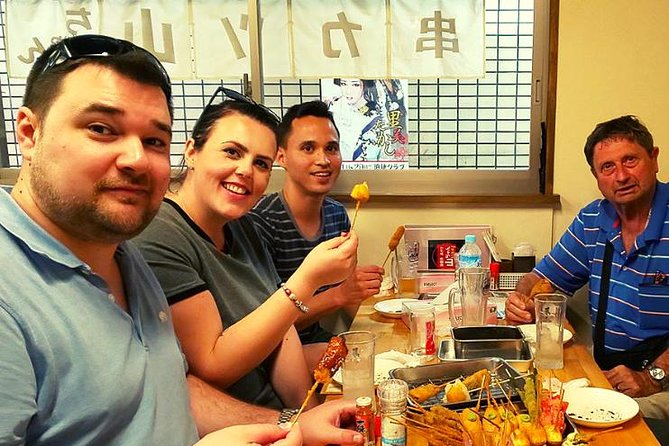 Osaka Food Tour: 13 Dishes at 5 Local Eateries - Guide stories are the real extra