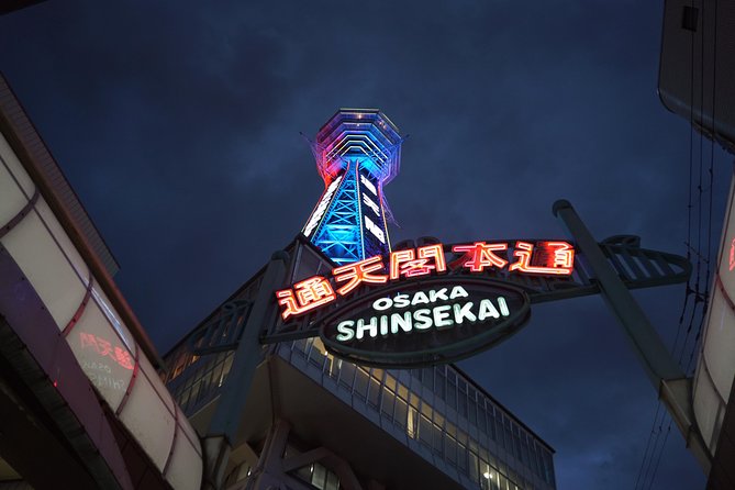 Osaka Local Foodie Walking Tour in Dotonbori and Shinsekai - Dotonbori, the Glico sign, and Osaka’s postcard view