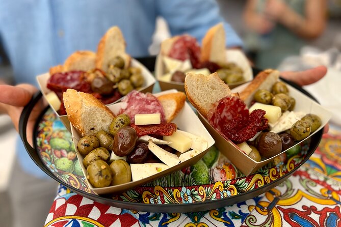 Palermo Food Tour: 10+ Tastings of Arancini, Cannoli, Wine & More - Coffee, cannoli, and the sweet finish