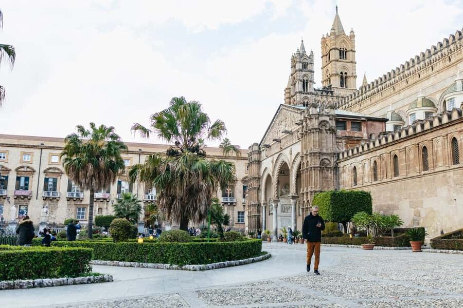 Palermo: Street Food and History Walking Tour - Inside Palermo Cathedral