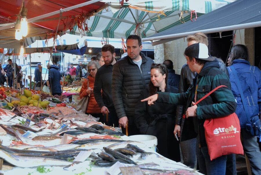 Palermo: Street Food and Local Market Tasting Tour - Seasonal sweets bring the route to a close