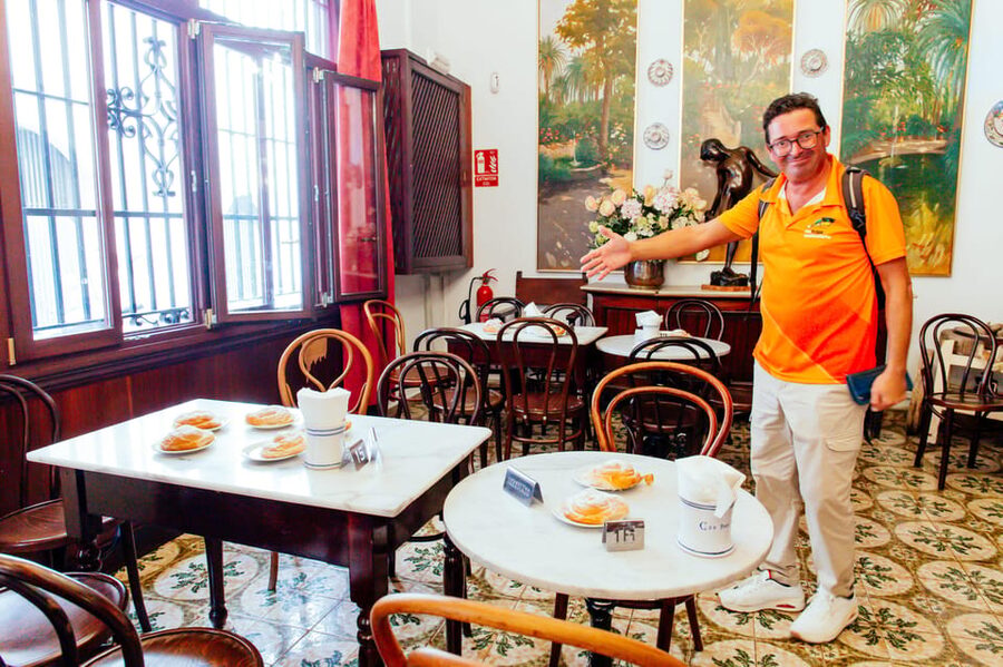 Palma de Mallorca: Foodie Walking Tour of the Old Town - Mercat de l’Olivar and a break in the middle