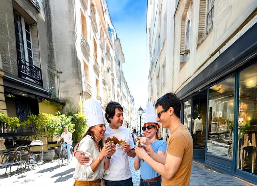 Paris: Champagne and Oysters Food Tour - The covered market and a French cheese lesson