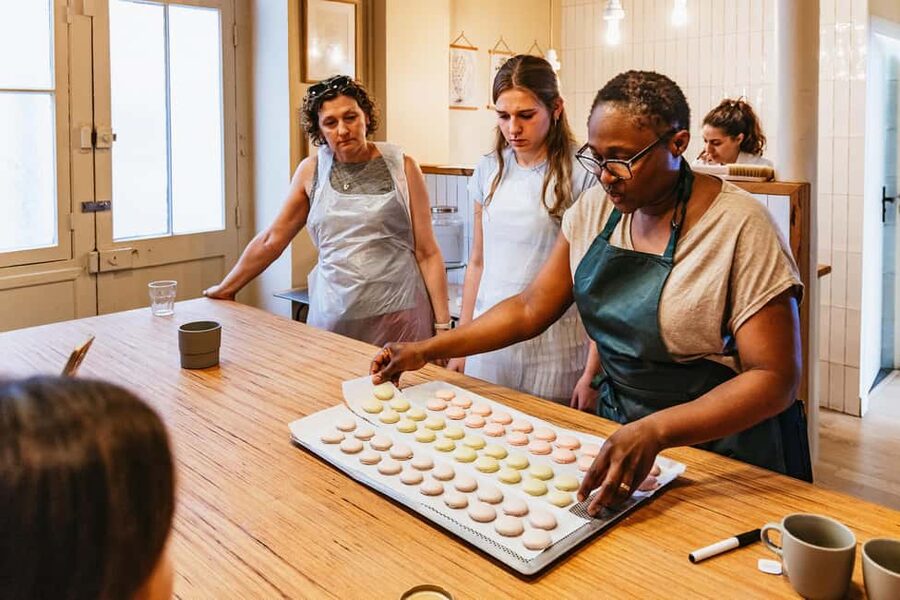 Paris: French Macaron Culinary Class with a Chef - Piping shells with a crisp finish