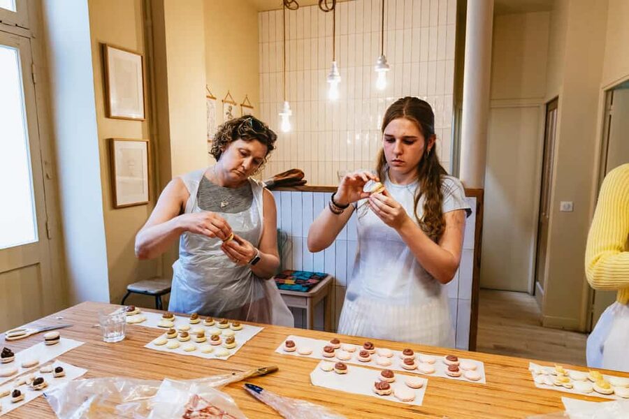 Paris: French Macaron Culinary Class with a Chef - The final box of handmade macarons