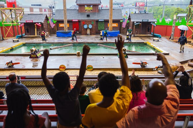 Paula Deen's Lumberjack Feud Supper Show- ALL U CAN EAT - The adventure park adds value to the ticket