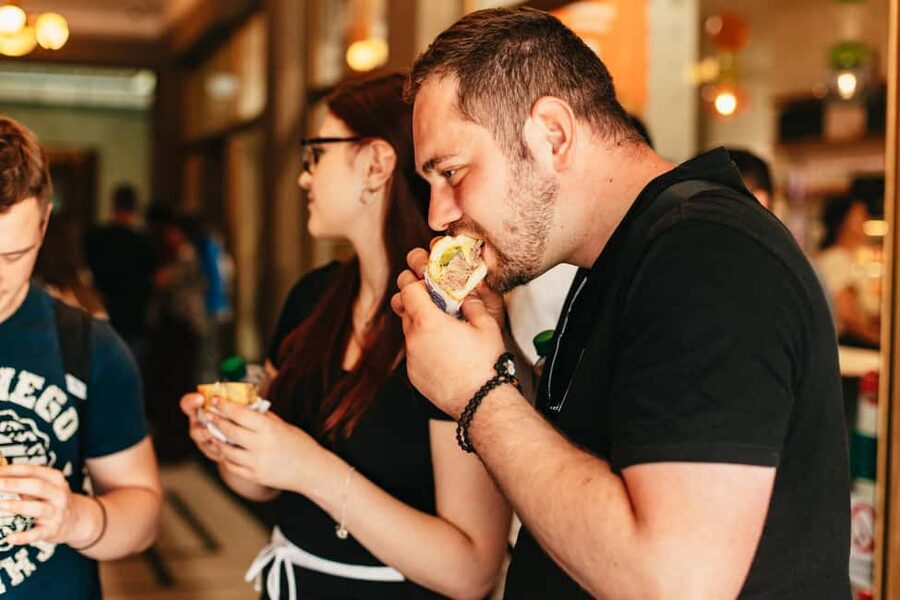 Prague: Guided Street Food Walking Tour - Starting at Vodickova 9 and entering Prague’s food scene