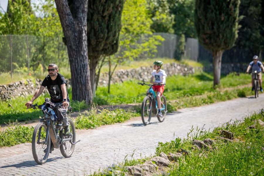 Rome: Appian Way & Aqueducts E-Bike Tour (Catacombs & Food) - Safety, fitness, and group comfort