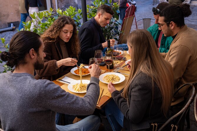 Rome: Award Winning Trastevere Group Food Tour with Wine - Spirito di Vino: a sit-down meal in a wine setting