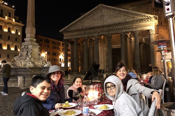 Rome Food Experience Max 6 People Group Tour | w/Private Option - What the $216.46 price buys you
