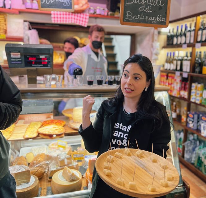 Rome: Guided Food Walking Tour with Wine in Trastevere - La Norceria di Iacozzilli and the Roman pantry