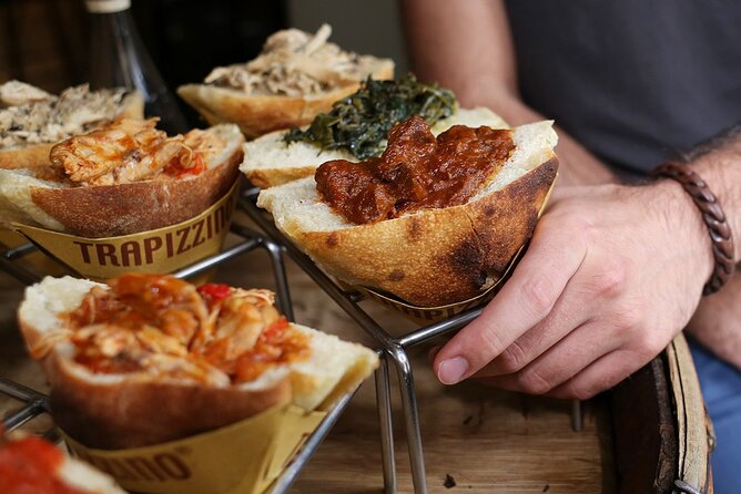 Rome: Trastevere Food tour with Free-Flowing Fine Wine - Starting with Trapizzino and supplì