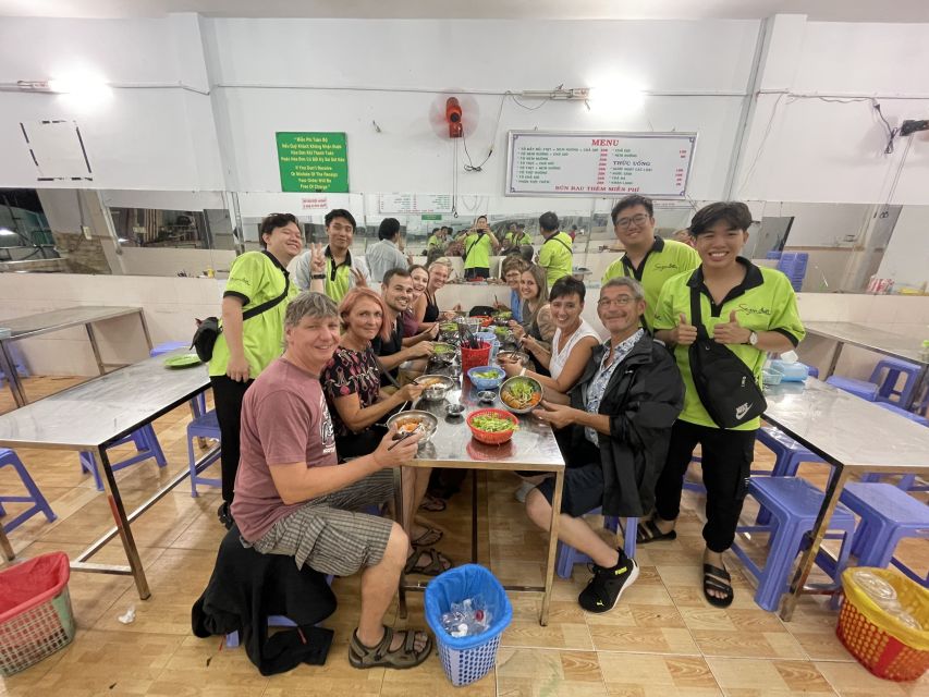 Saigon: Day-Night Sights & Local Food Tour l Female Option - District 1 Starts with Bun Thit Nuong