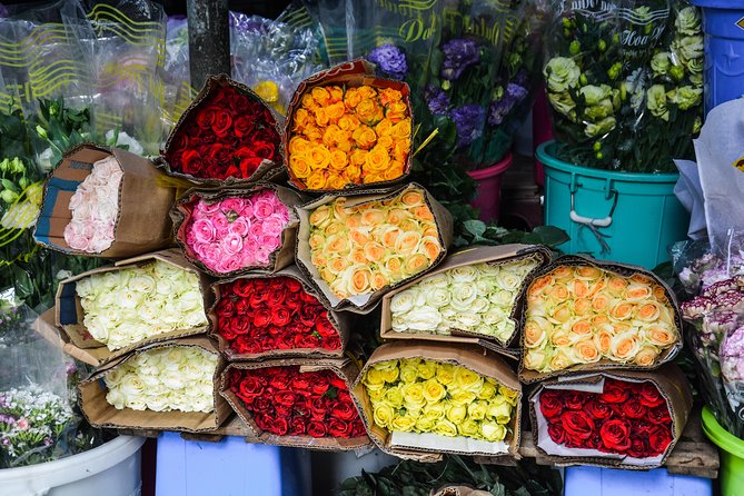 Saigon Evening Food Tour by Scooter - The 24-hour flower market adds a welcome pause