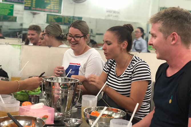Saigon Evening Food Tour by Scooter - Banh xeo and banh khot bring the cooking to life