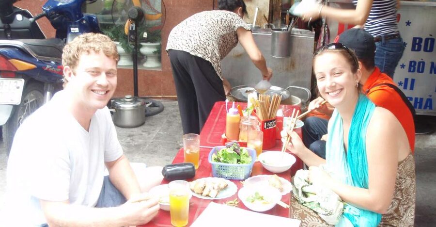 Street Food Tour Hanoi and Train Street Experience - Walking through Hanoi’s 36 streets