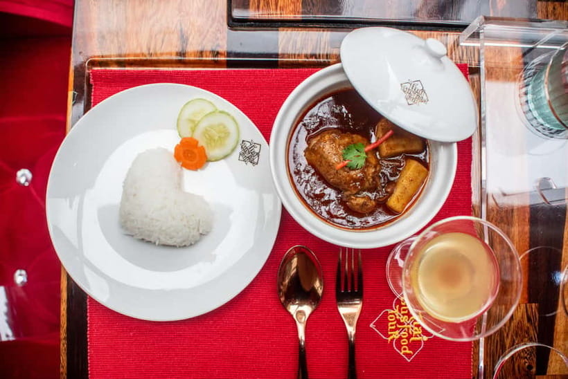 Thai Bus Food Tour Experience in Bangkok - Phra Sumen Fort and the river-side views