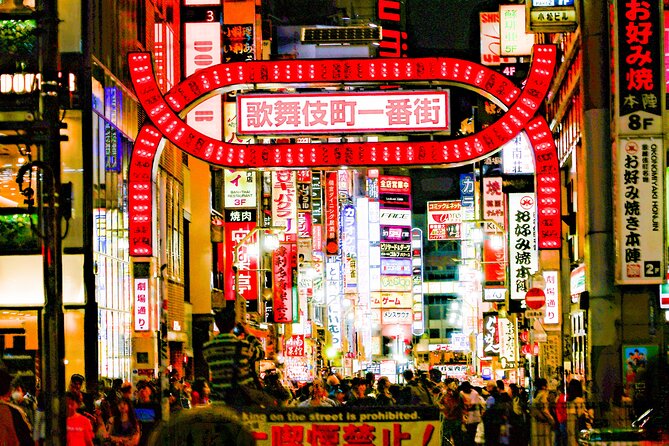 Tokyo Night Foodie Tour in Shinjuku - Seasonal Sushi, Wagyu Beef - Godzilla Road and a five-minute photo stop