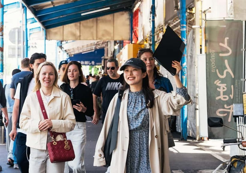 Tsukiji Fish Market: Street Food & Culture Walking Tour - Seeing the working side of the fish market