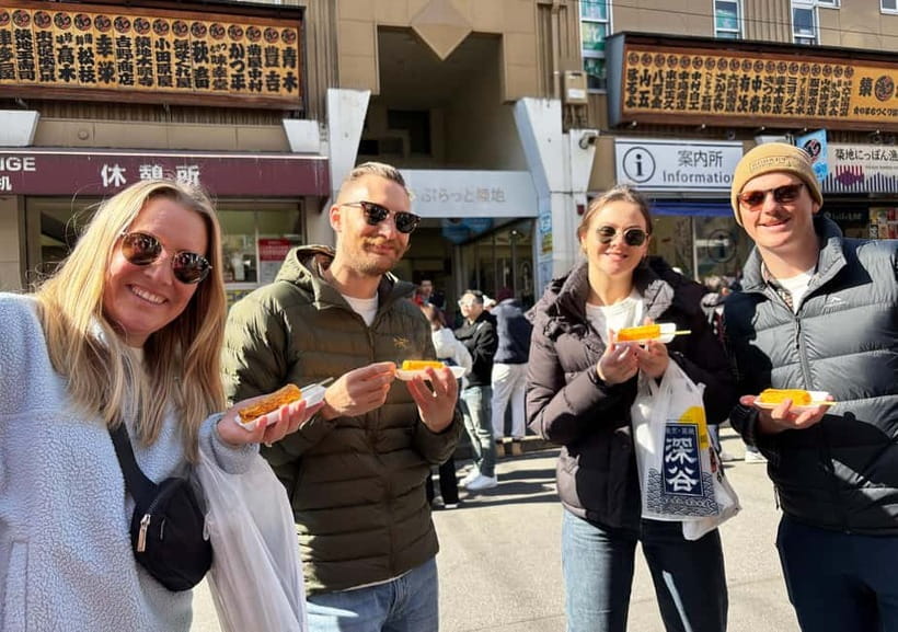 Tsukiji Fish Market: Street Food & Culture Walking Tour - Starting at Tsukiji Hongwanji Temple