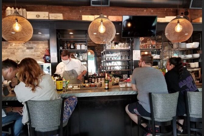 Undiscovered Charleston: Half Day Food, Wine & History Tour with Cooking Class - Three courses with wine pairings