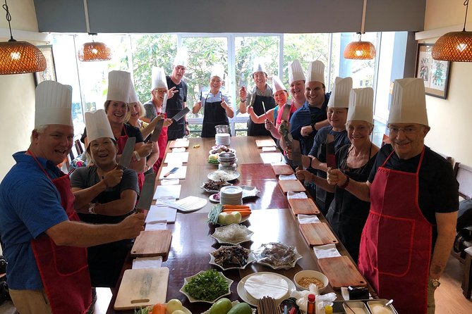 Vietnamese Food Cooking Class in Hanoi with Market Experience - Returning to the restaurant for two hours of cooking