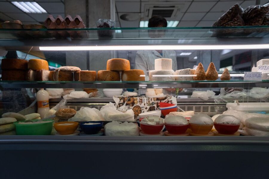 Zagreb: Food Tour with Tastings - Dolac Market: Zagreb’s food center
